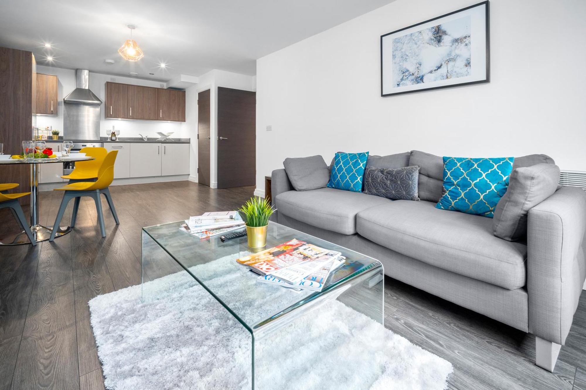 New Luxe Apartment - Secure Parking - Birmingham City Centre - Netflix - Wifi - Top Rated - 54M 外观 照片