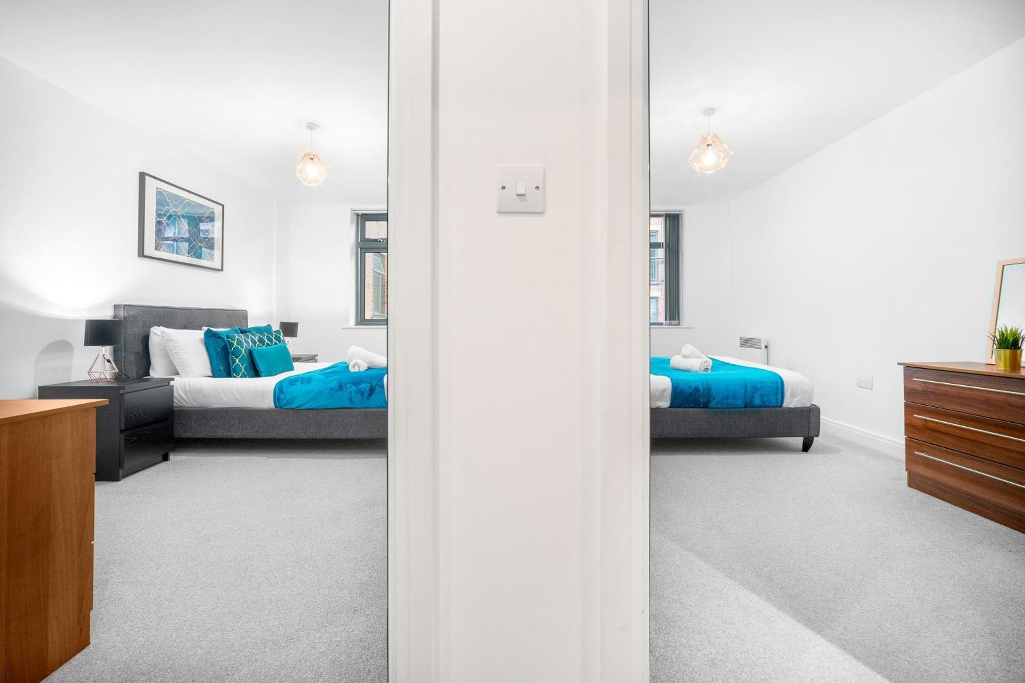 New Luxe Apartment - Secure Parking - Birmingham City Centre - Netflix - Wifi - Top Rated - 54M 外观 照片