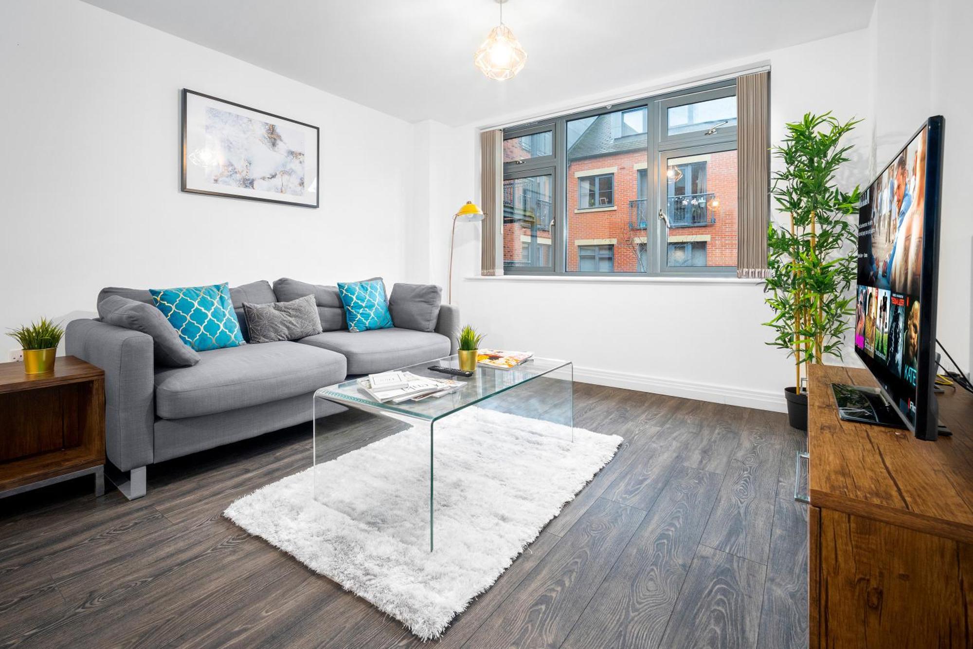 New Luxe Apartment - Secure Parking - Birmingham City Centre - Netflix - Wifi - Top Rated - 54M 外观 照片