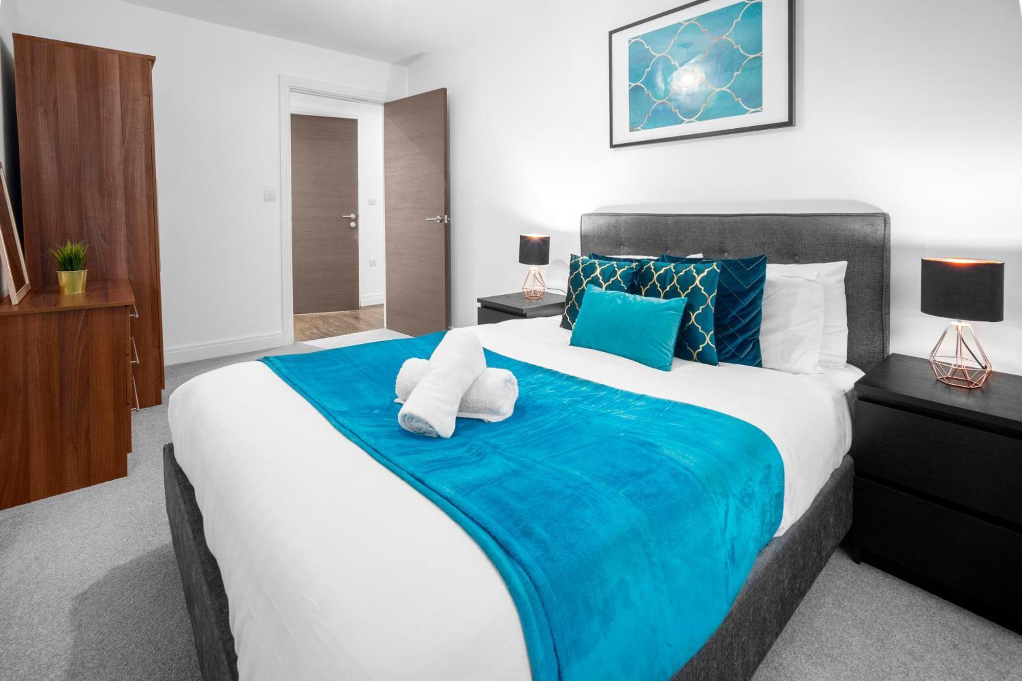 New Luxe Apartment - Secure Parking - Birmingham City Centre - Netflix - Wifi - Top Rated - 54M 外观 照片